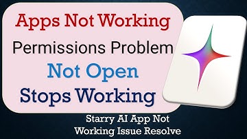 How To Fix Starryai App not working