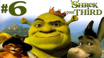 ACADEMY GROUNDS - Shrek The Third (Xbox 360) Walkthrough Part 6