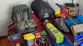 Registered for Appalachian Trail Thru Hike,  Load Out, Review of Deuter Futura Air Trek Gone Bad