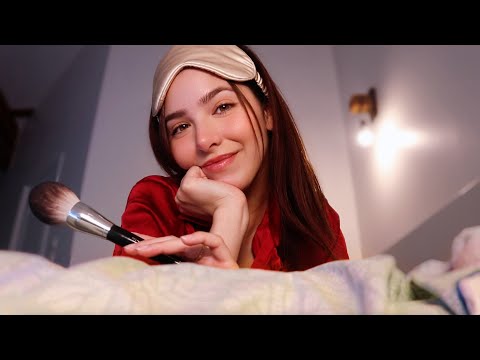 ASMR Making You Fall Asleep and Watching over you 💤