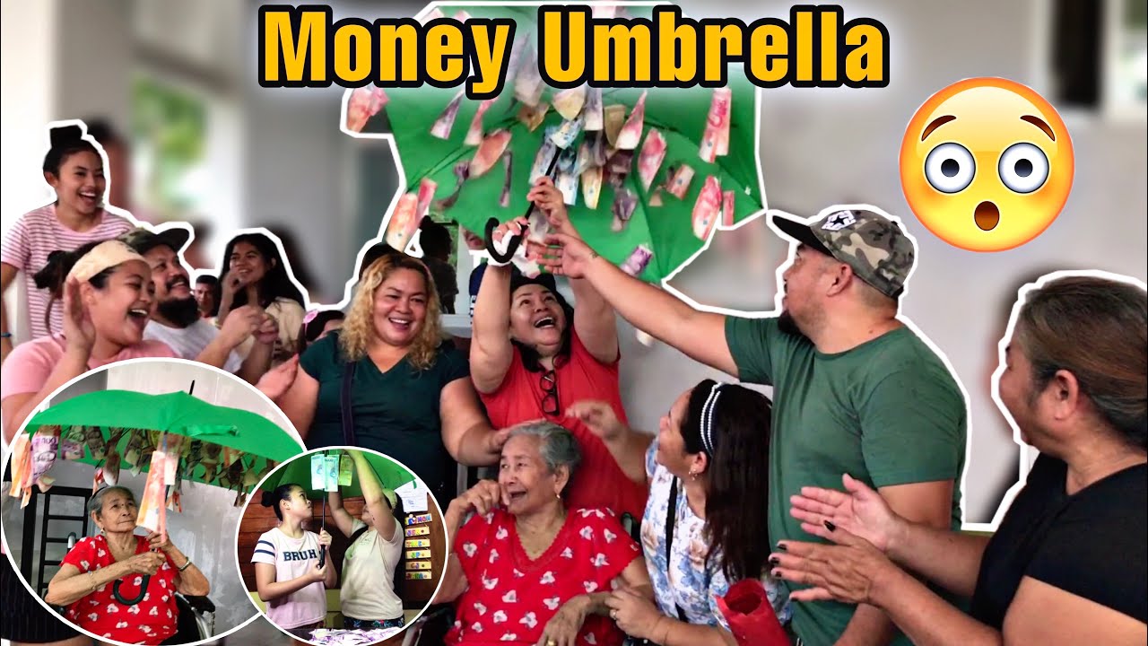 MONEY UMBRELLA / SURPRISE GIFT! YouTube