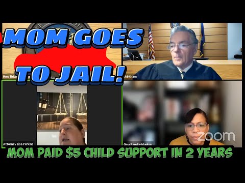 Mom paid $5 Child Support in more than 2 years | Mom goes to JAIL