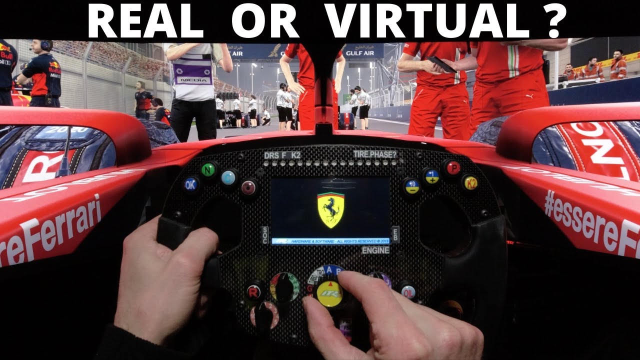 Charles Leclerc - Ferrari F1 Codemasters 2020 - ITR Wheel @ Bahrain | Fanatec Podium DD2 - Simracing