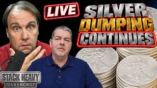 Silver Dumping Continues - We Ask a Bullion Dealer LIVE!