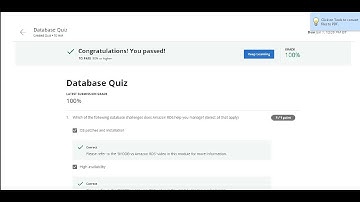 Coursera | AWS Fundamentals - Going Cloud-Native I 3 quiz answers