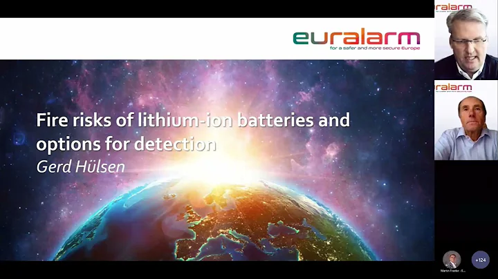 Live-webinar Fire protection solutions for Lithium-ion batteries