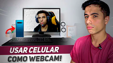 Tem como ligar a câmera do celular no PC?