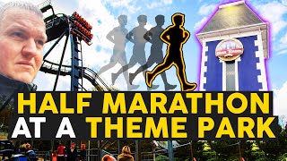 Can I finish the ALTON TOWERS HALF MARATHON? | Running Vlog | November 2023