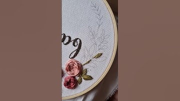 Satin stitch is one of the basics
