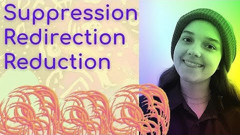 Tic Suppression, Tic Redirection & Tic Reduction - Let