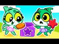 🌈Learn Colors with Zombies 🧟‍♂️ Finger Family 🖐️ | Best Fun Learning Cartoons by Sharky and Sparky