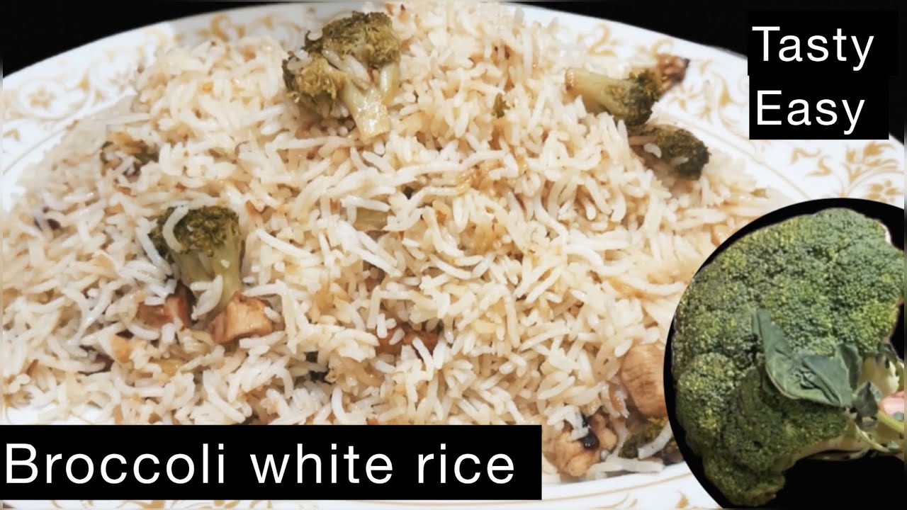 ഒട്ടും മസാലപൊടികൾ ചേർക്കാത്ത ഈ ഇഫ്ത്താറിനു ഉണ്ടാകാൻ  പറ്റിയ റൈസ്| Broccoliwhiterice 