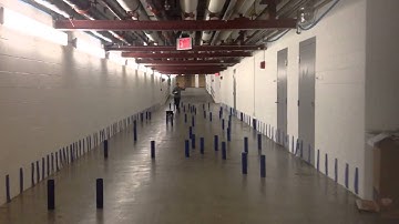 camera based navigation through clutter at 1.5m/s
