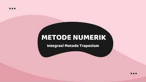 Penyelesaian Persamaan Kuadrat dengan Metode Trapesium Menggunakan Bahasa Python