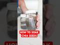 How To Soak Your Chia Seeds Before Adding To Your Smoothie | LiveLeanTV