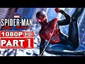 SPIDER-MAN MILES MORALES Gameplay Walkthrough Part 1 [1080P HD] - No Commentary (FULL GAME)