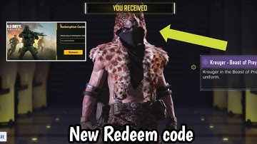 *Today* Working New cod mobile Redeem code 2022 | Garena Redeem code codm | Redeem code codm 2022