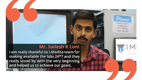 Mr Shailesh K Loni got placed during his course of CCNA -CCNP Collaboration from I-Medita