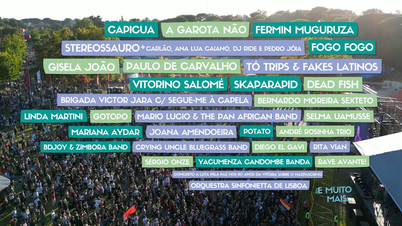 Chegou o cartaz da Festa do Avante! 2025