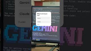 Claude Code vs Gemini CLI #coding #aiassistant #ai