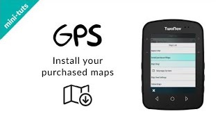 mini-tuts GPS\/App TwoNav: Install your maps via Wi-Fi