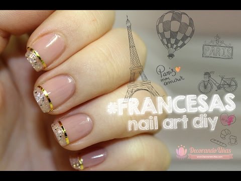 Vídeo: Los 10 últimos Diseños De Arte De Uñas Con Punta Francesa - Actualización De