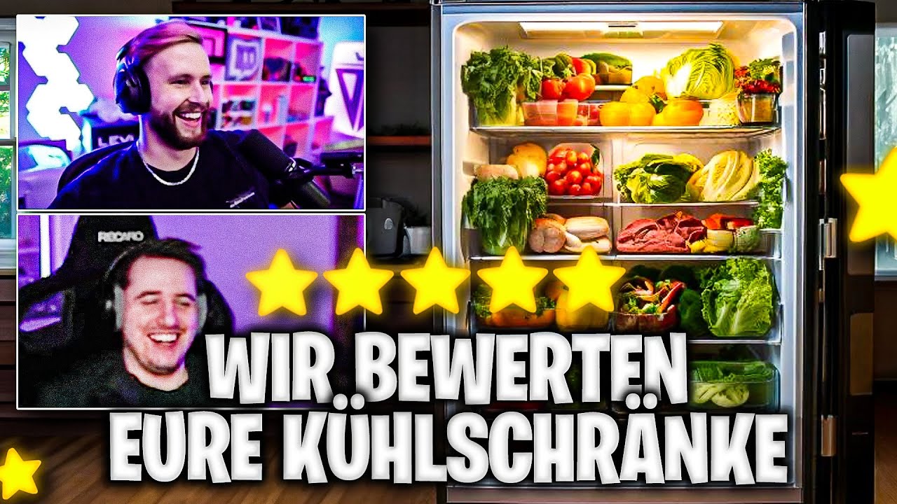 ICH BEWERTE DIE KÜHLSCHRÄNKE MEINER ZUSCHAUER | kingphil Stream Highlights