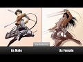Attack On Titan Characters Gender Swap