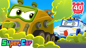 Thumbnail of The Stinky Car | Rescue Cars Cartoons | Vehicle Cartoons | Car Songs | Kids Cartoons