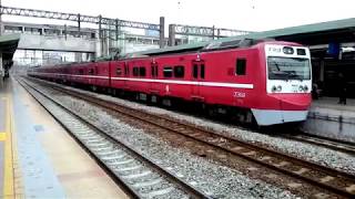 1161次京急電鐵彩繪EMU700型區間車新竹站開出 20170218
