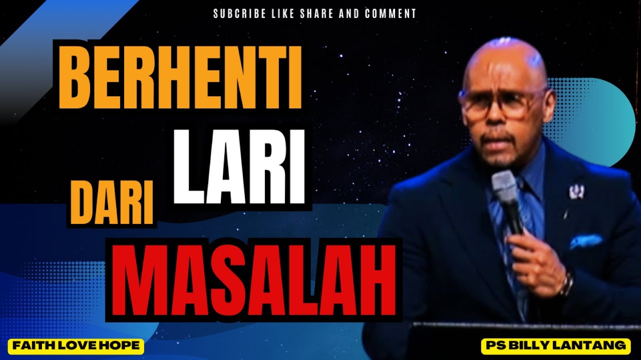 Mau Lari ke Mana? Rahasia Menemukan ARAH HIDUP yang Benar | Pdt. Billy Lantang