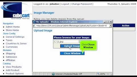 Tutorial: How to manage your images in CubeCart | LayerOnline Web Hosting