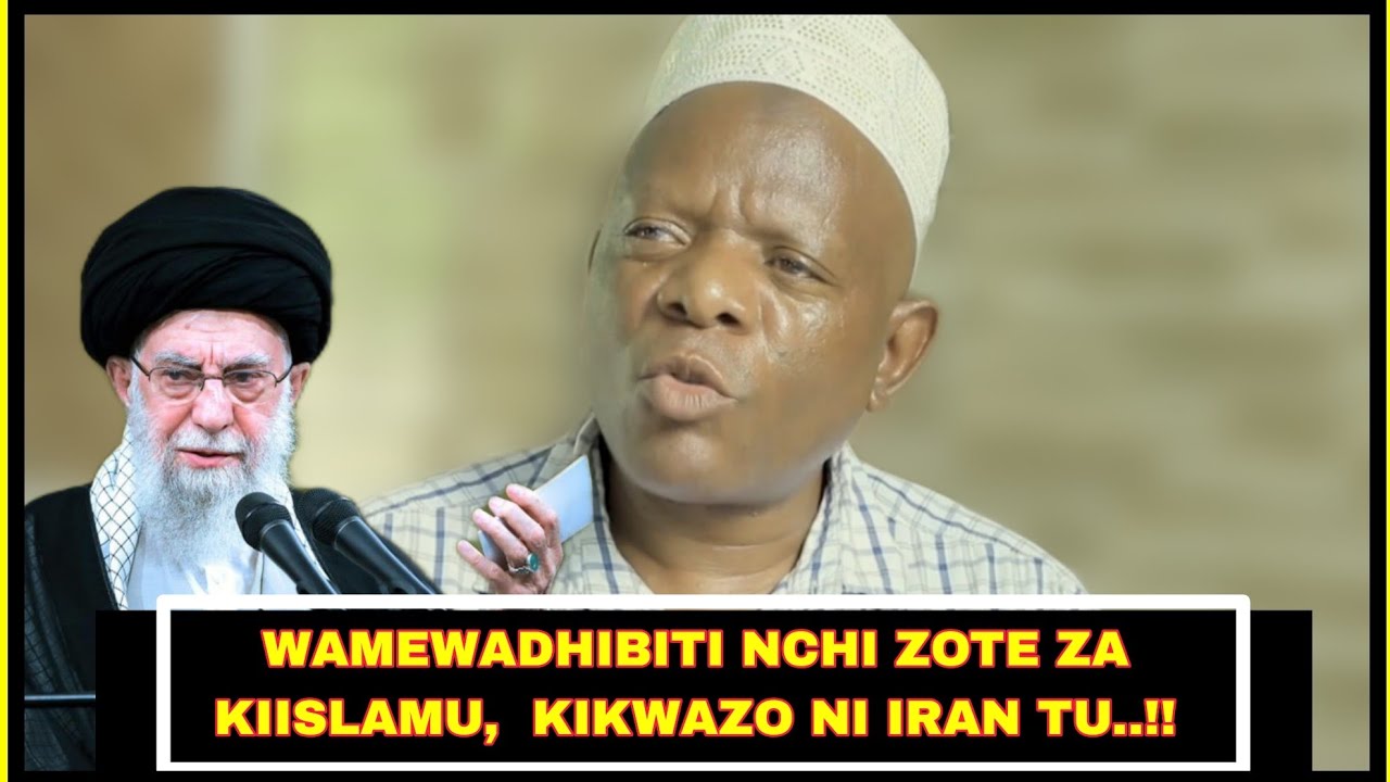 SHEIKH KADA: MAREKANI WANATAKAN IRAN IGAWANYWE, ILI ISRAEL AWATAWALE WAISLAMU NA NCHI ZAO/PALESTINA