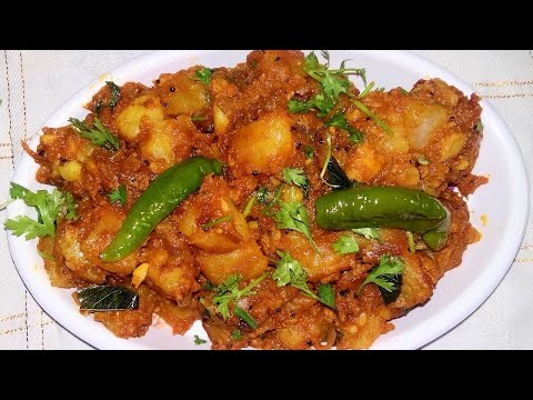 கல்யாண வீட்டு உருளைகிழங்கு பொரியல் | Potato Poriyal in Tamil | Urulai Kizhangu masala | Potato curry