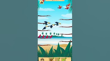 Bird Colour Sort Puzzle game.#gaming #shortsviral #shorts #subscribe