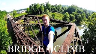 Freeclimbing Bridge POV GoPro