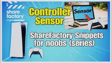 How to Use the PS5 Controller Sensor to Type in ShareFactory Studio (Snippets Series)
