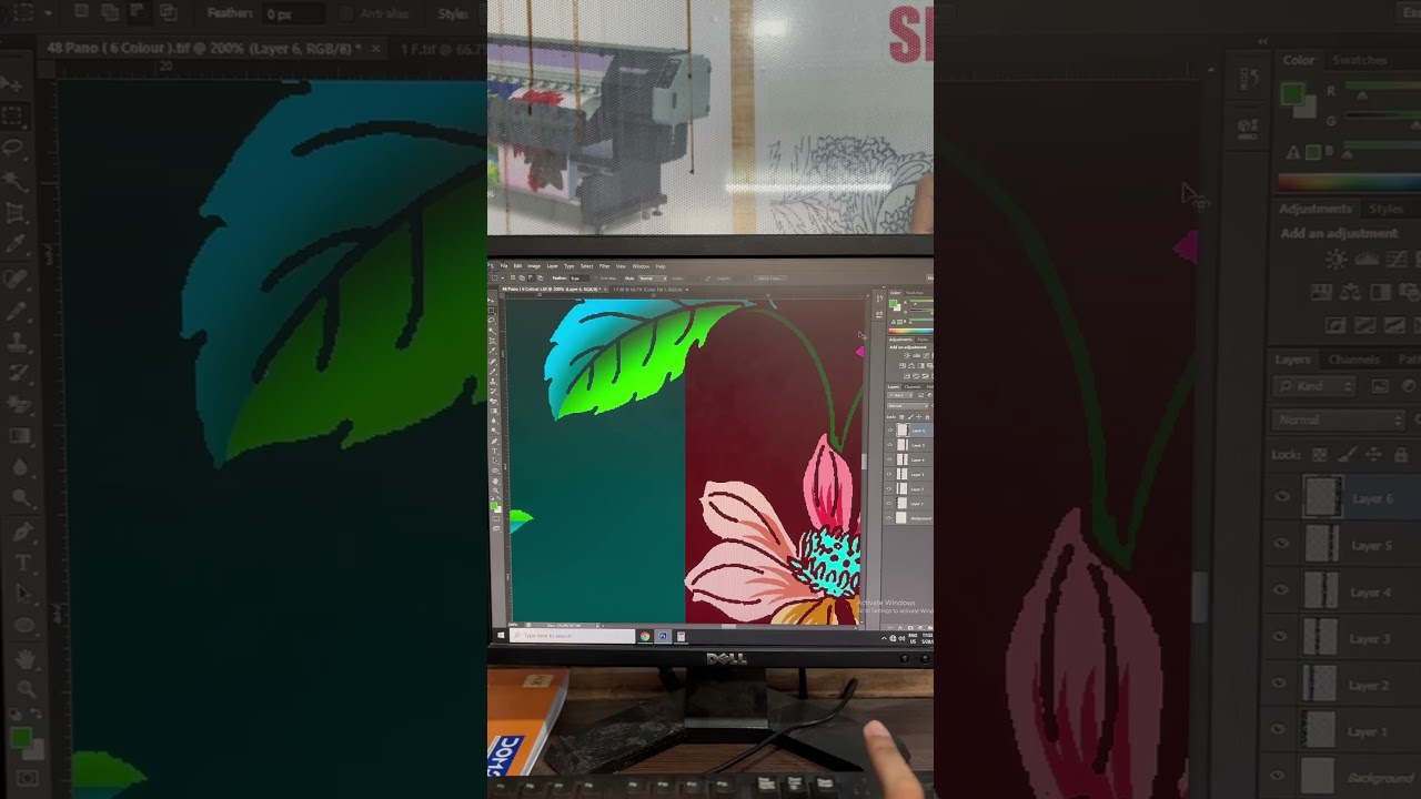 Position Print Design | Shiv Design Academy | Textile Design