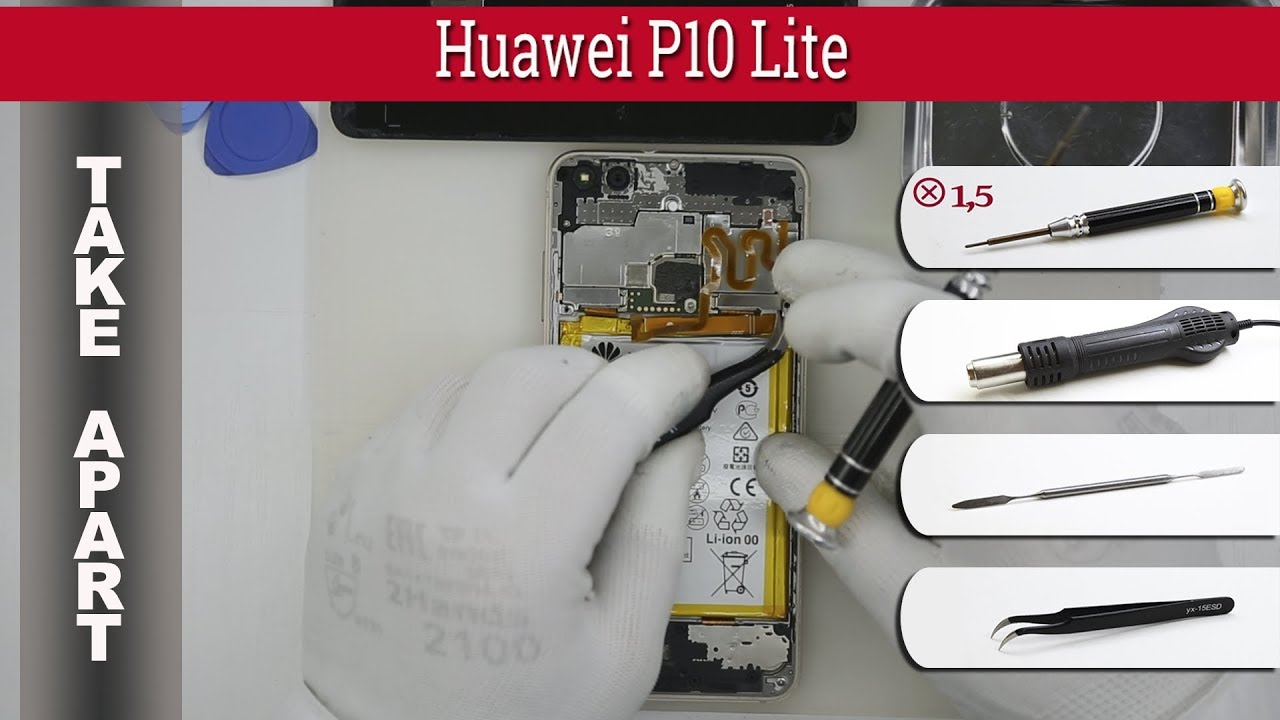 New How to disassemble 📱 Huawei P10 Lite Take apart Tutorial