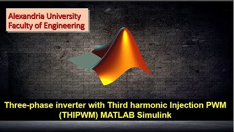 Three-phase inverter with Third harmonic Injection (THI) MATLAB Simulink