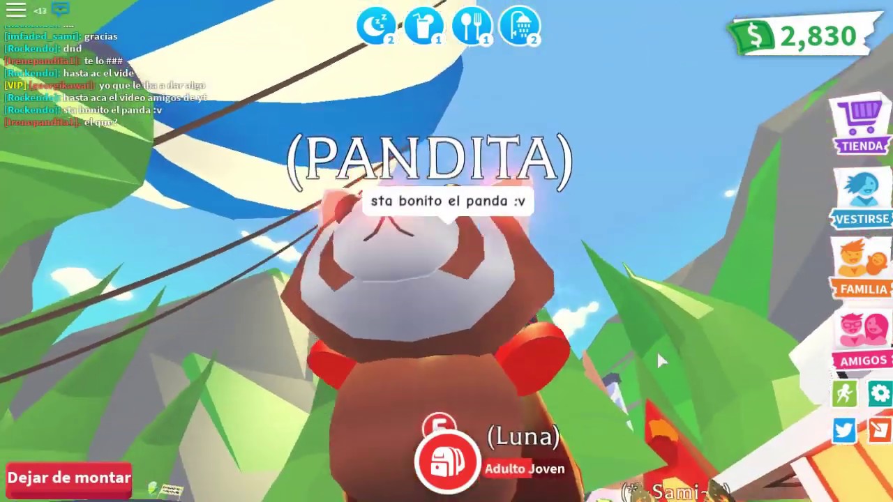 Hago Mi Panda Rojo Neon En Adopt Me Roblox Youtube - 