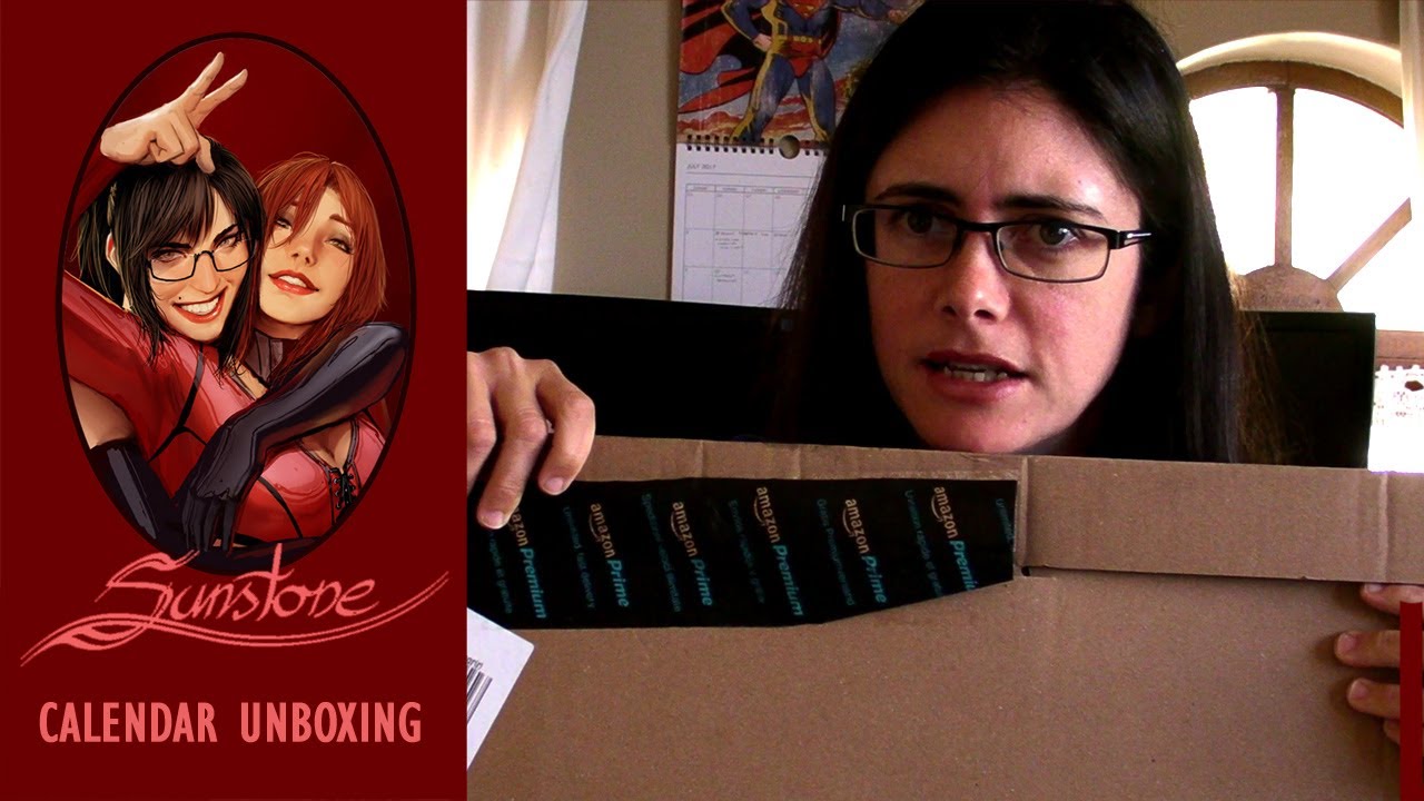Sunstone calendar unboxing and comic introduction YouTube