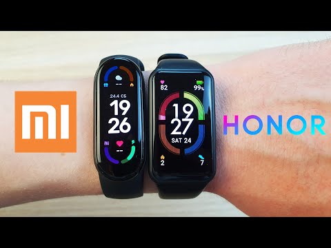 XIAOMI MI BAND 6 VS HONOR BAND 6 - ВЫБИРАЕМ ЛУЧШИЙ ФИТНЕС БРАСЛЕТ! ПОЛНОЕ СРАВНЕНИЕ