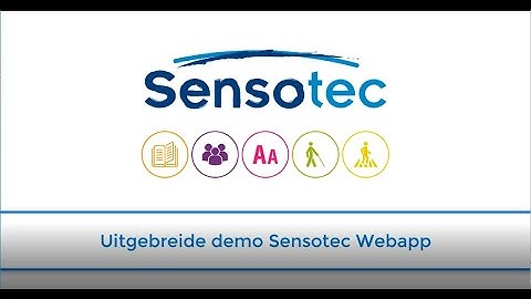 Uitgebreide tutorial Sensotec Webapp