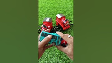 ASMR Unboxing and Testing Bus Tayo and Choo Choo Charles Two No Talking With Natural Sound Water