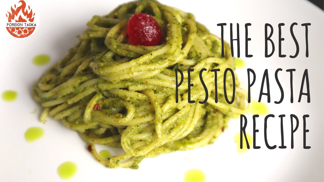 Indian Style Pesto Pasta pesto pasta recipe Indian Pesto Sauce