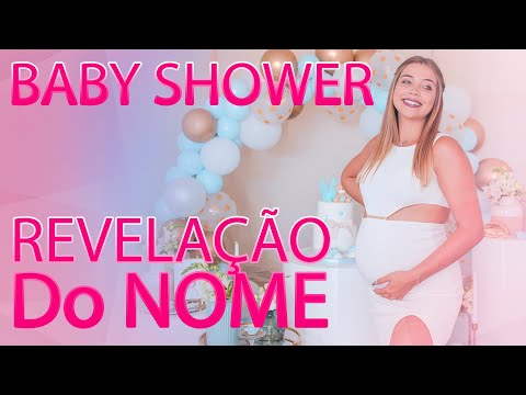 BABY SHOWER - Revelação do NOME! - Andreia Silva