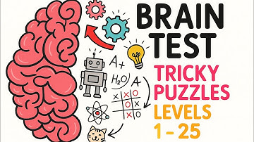 Brain Test : Tricky Puzzles Level 1 - 25