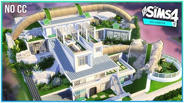 Tube Mansion [No CC] - Sims 4 Speed Build | Kate Emerald