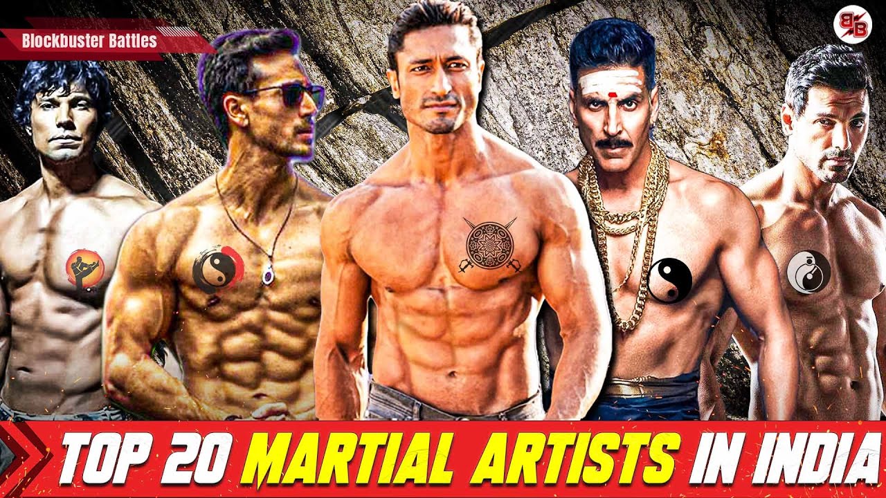Top 20 Martial Artist In India 2021 Vidyut Jamwal Tiger Shroff